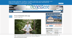 Desktop Screenshot of obiettivobenessere.tgcom24.it